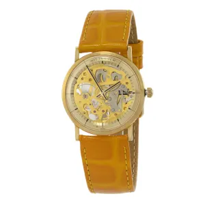 Vintage 1960's Wittnauer Skeleton Dial Watch