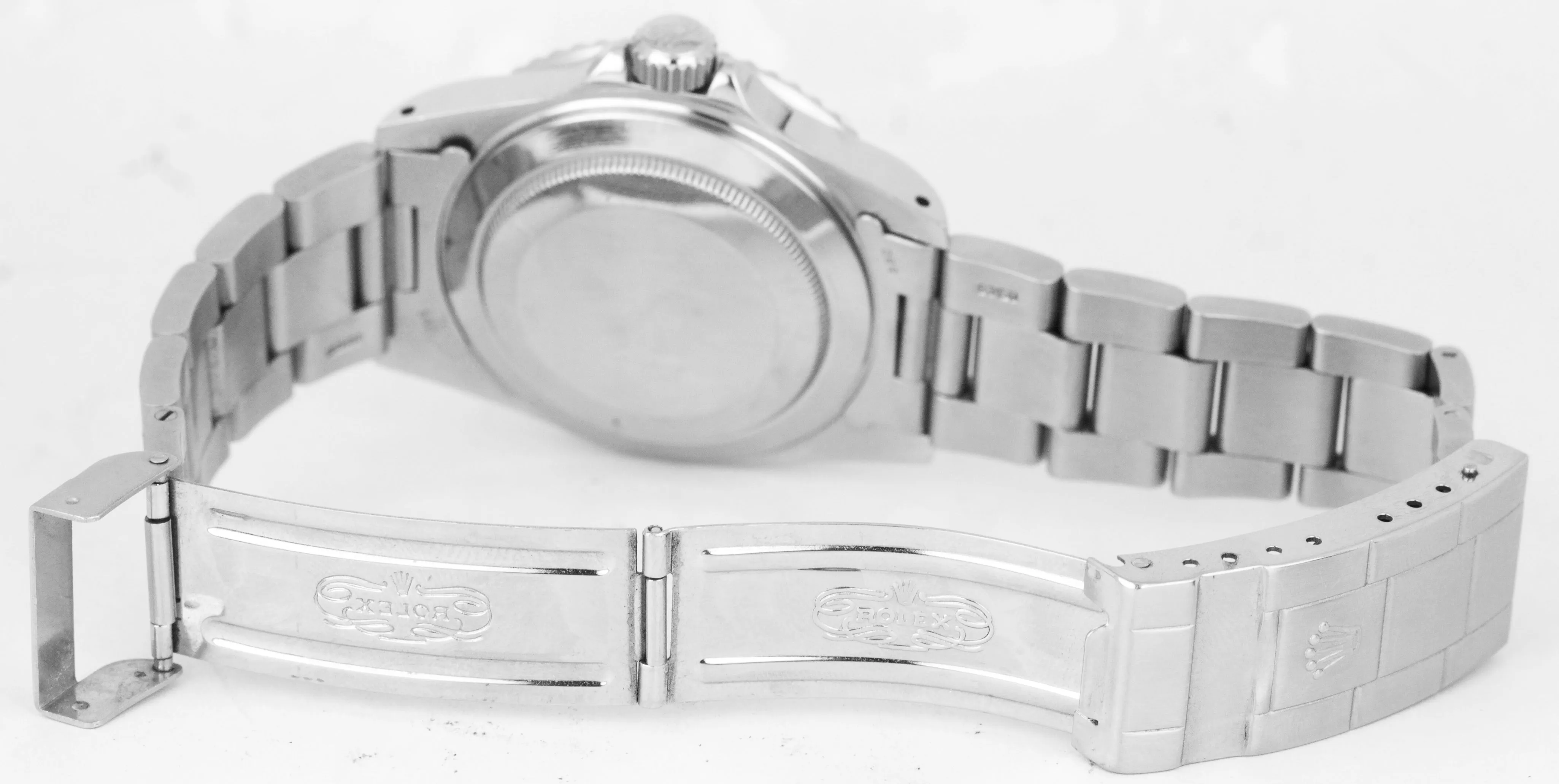 Vintage 1986 Rolex Submariner Date 16800 CREAM PATINA Stainless Steel 40mm Watch
