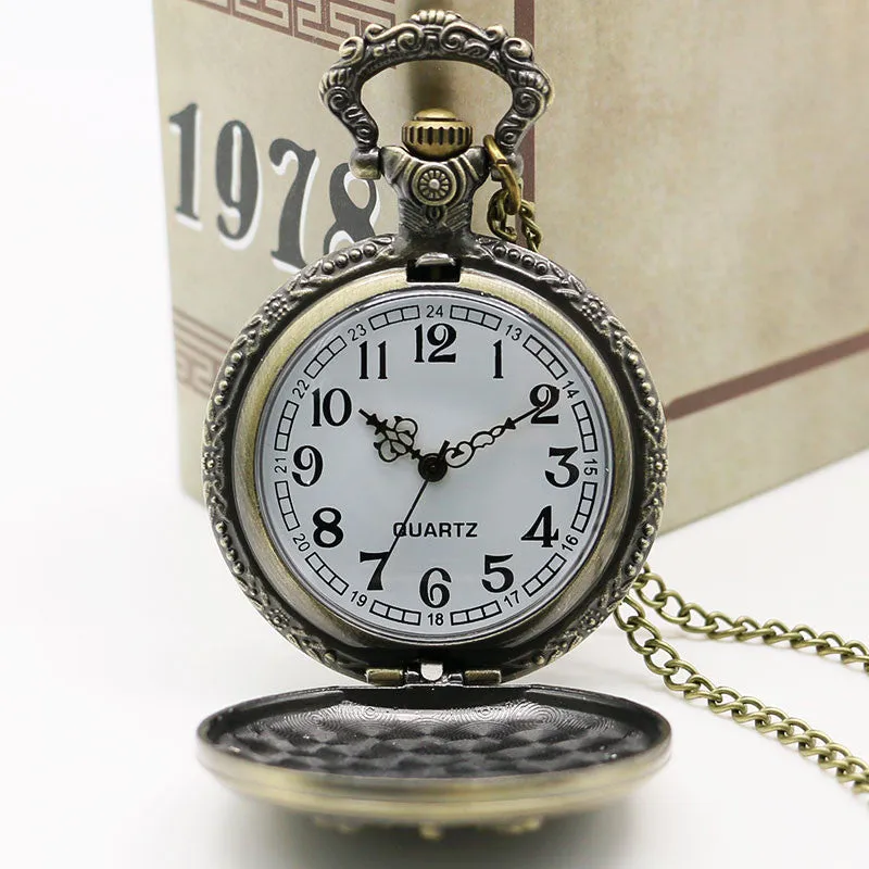 Vintage Bronze Air Force Pocket Watch