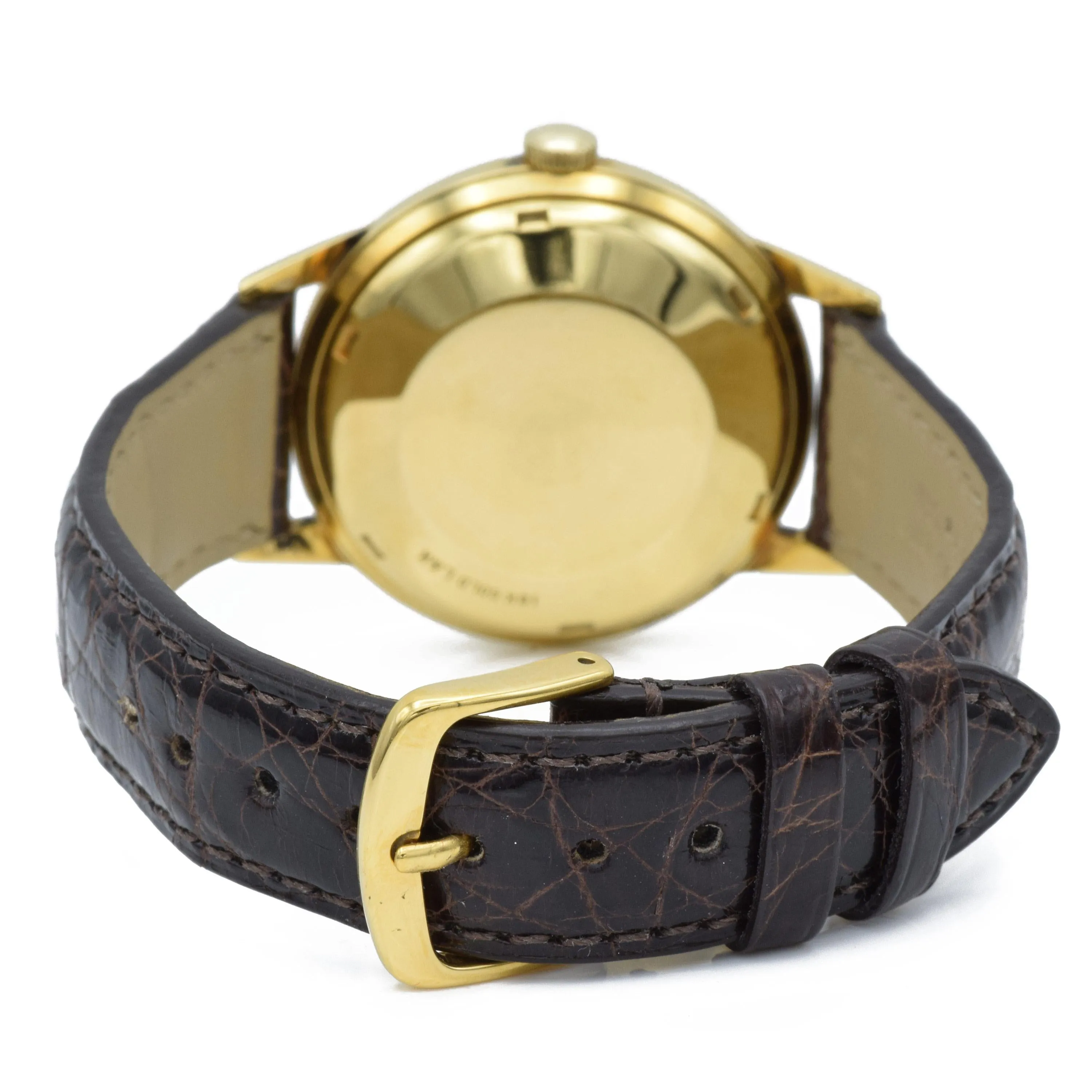 Vintage Early 1960s LeCoultre Powermatic 35mm 14K Yellow Gold – Bumper Automatic