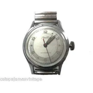 Vintage Nurses Wristwatch Multi Sweep Second Hand Swiss Made 1940s