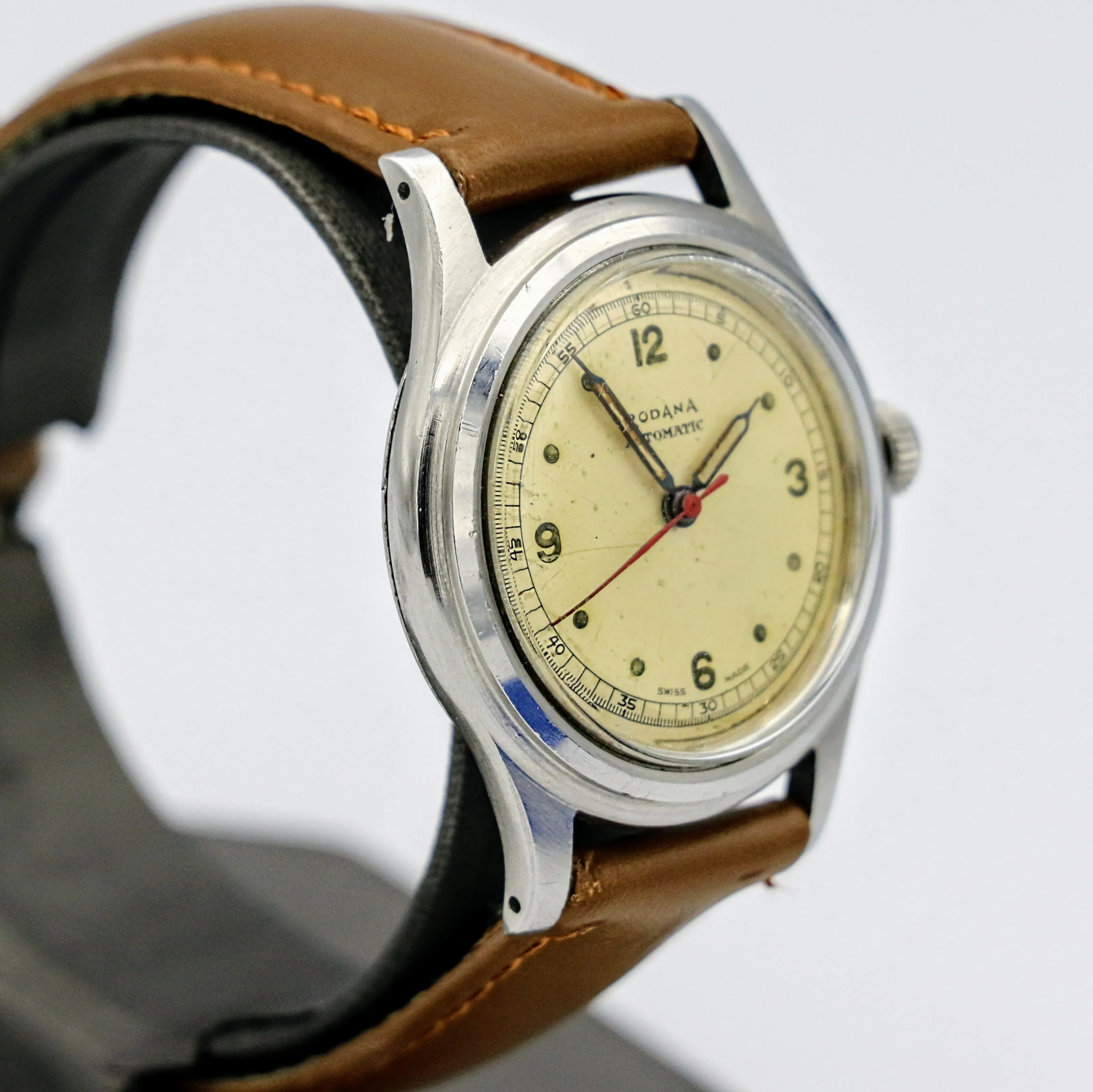 Vintage RODANA SWISS Automatic Wristwatch Waterproof Antimagnetic Shock Absorber Watch