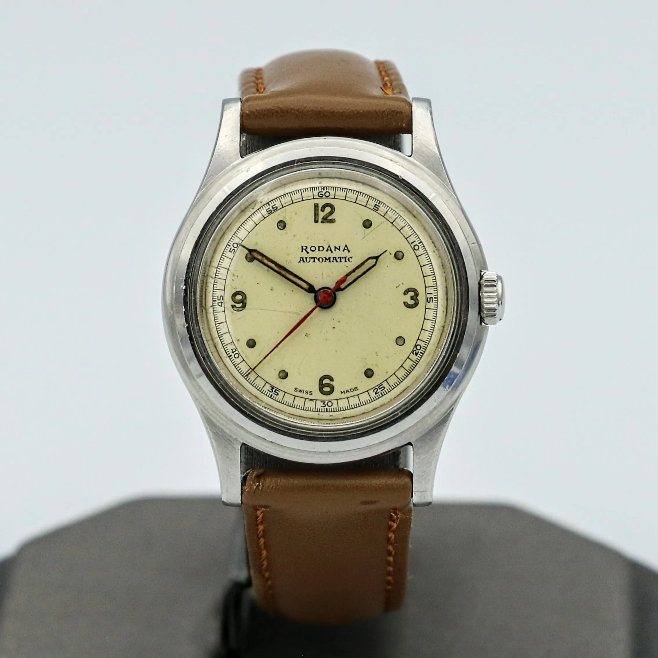 Vintage RODANA SWISS Automatic Wristwatch Waterproof Antimagnetic Shock Absorber Watch