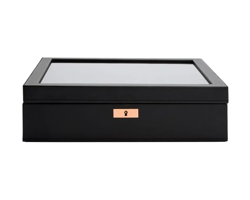 WOLF Axis 15 Piece Watch Box - Copper