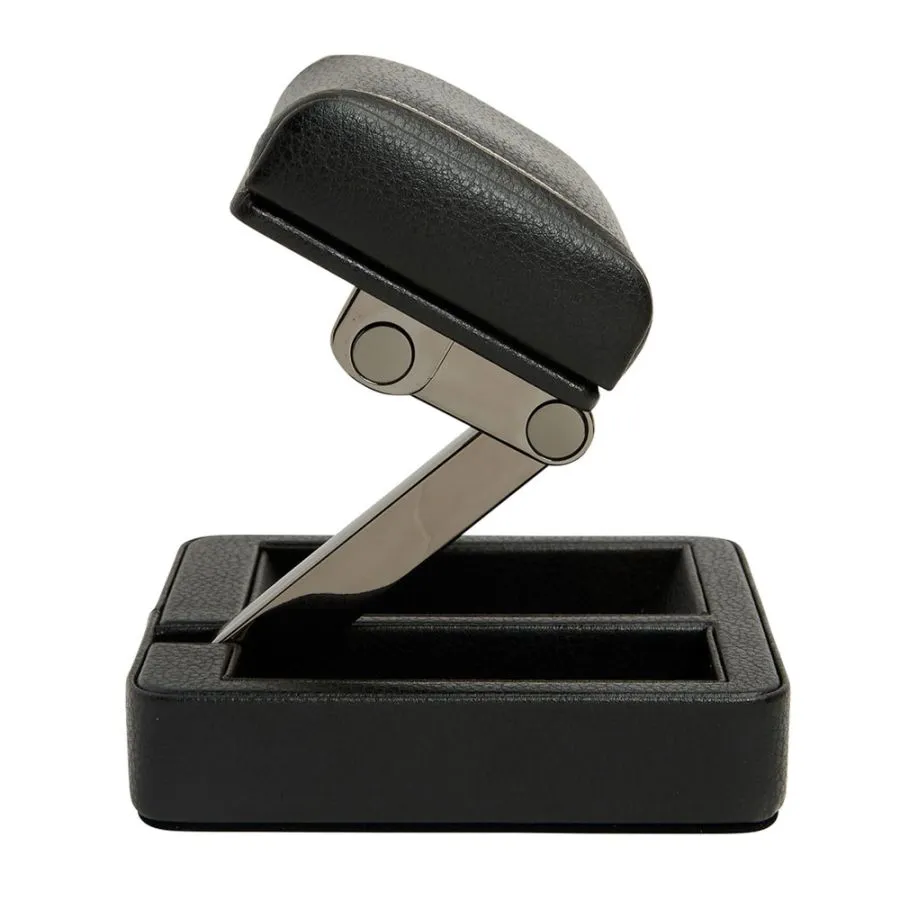 Wolf British Racing Single Travel Watch Stand - Black