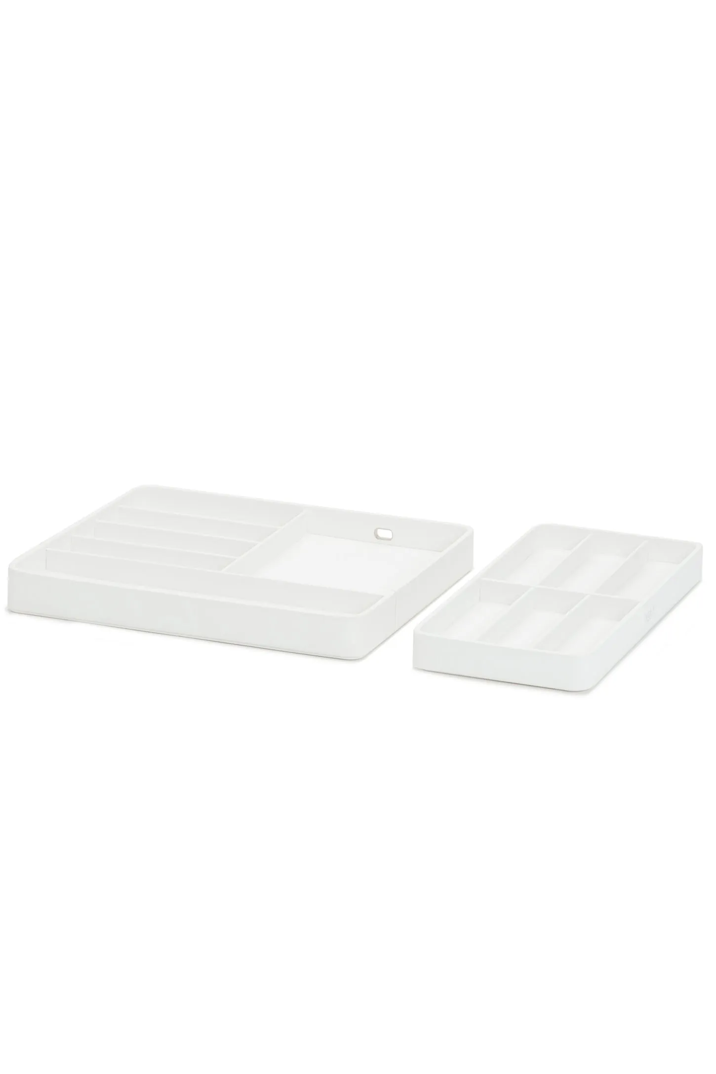 WOLF Watch Valet with Strap Tray for Apple Watch - WHITE