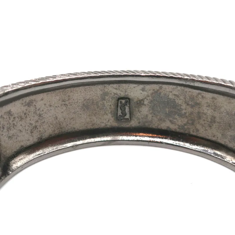 Yves Saint Laurent Marrakech Hinge Bracelet Gunmetal