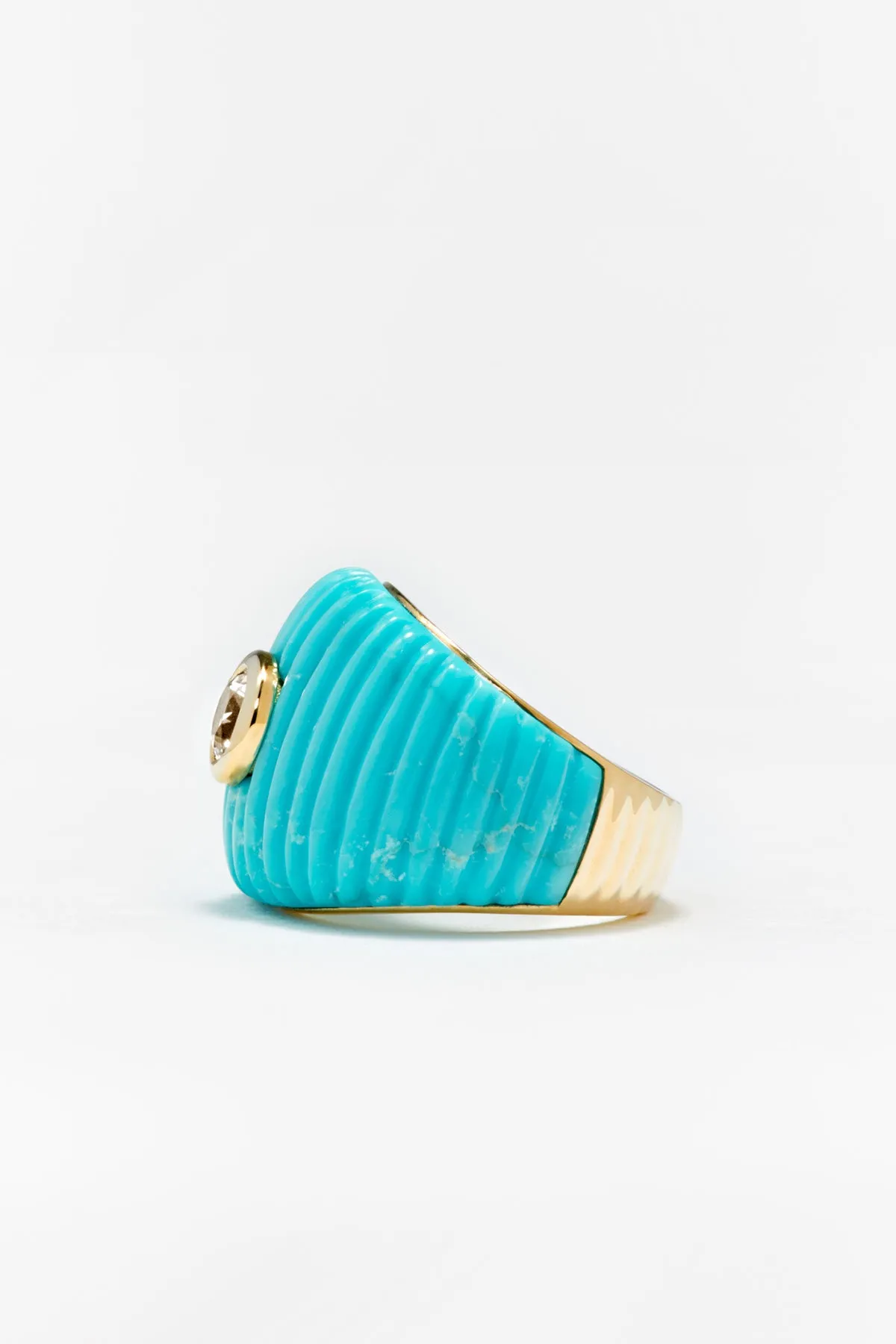 YVONNE LÉON | TURQUOISE BERLINGOT RING