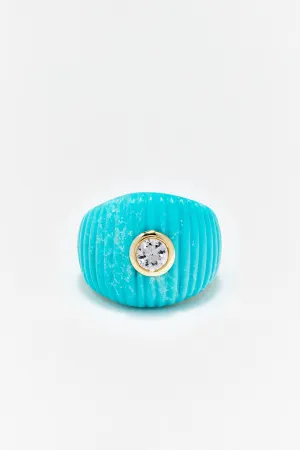 YVONNE LÉON | TURQUOISE BERLINGOT RING