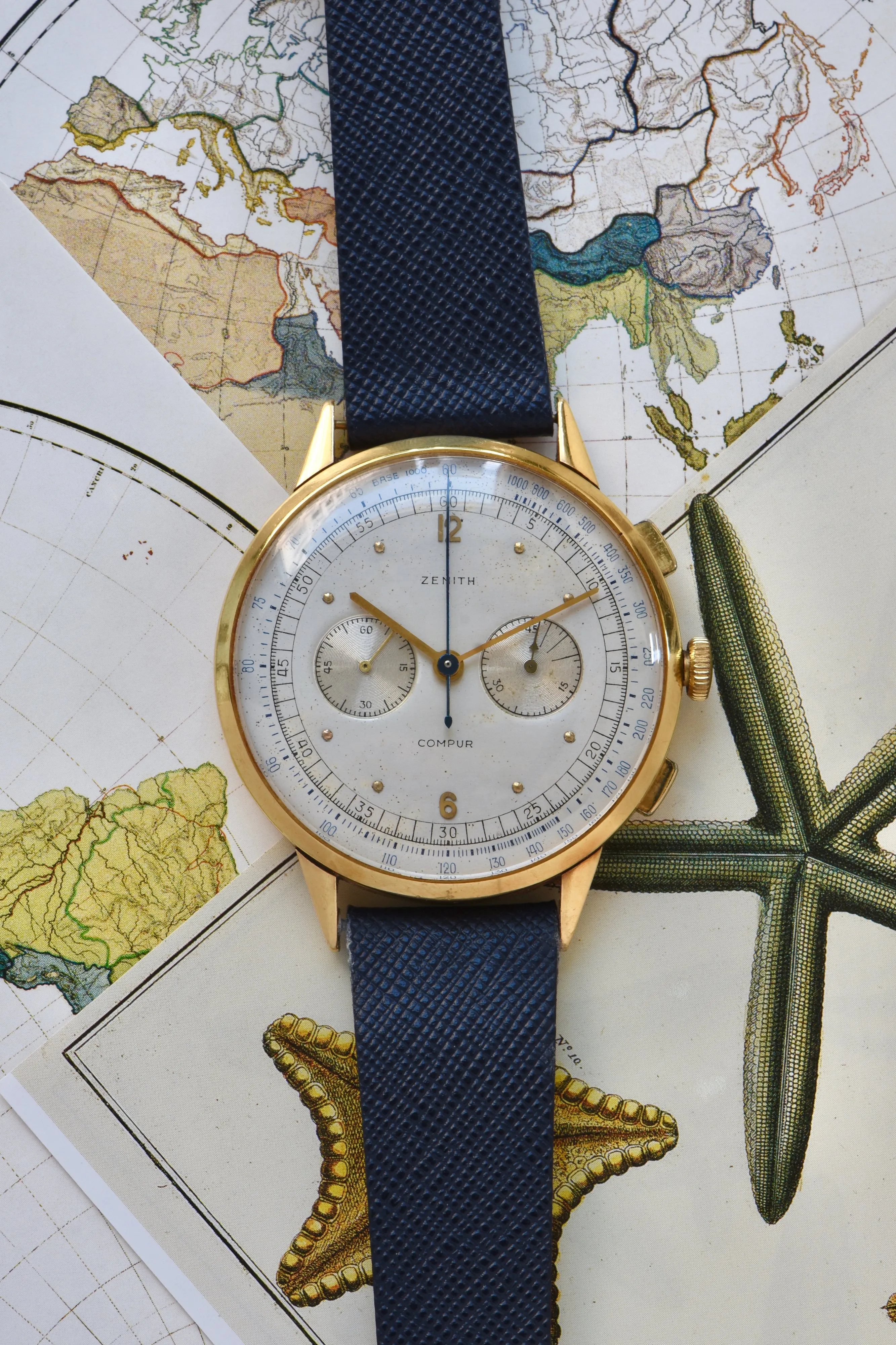 Zenith Compur Chronograph, Ref. 12525